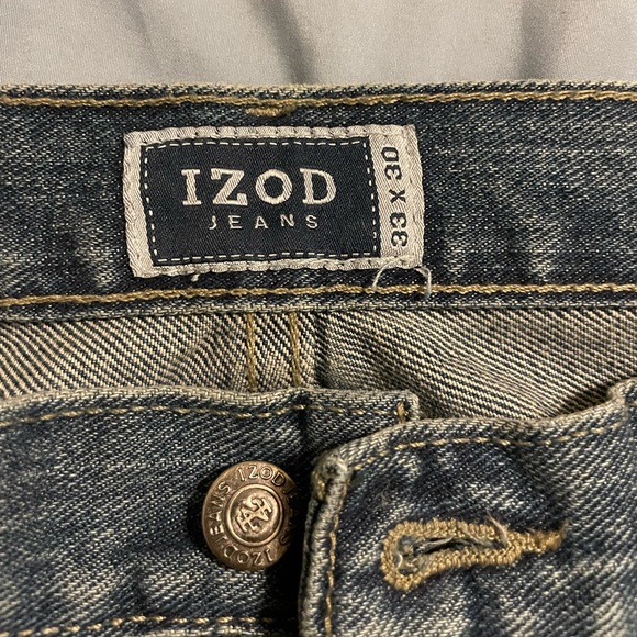 Men’s Izod jeans 33x30 straight cut - Picture 2 of 3